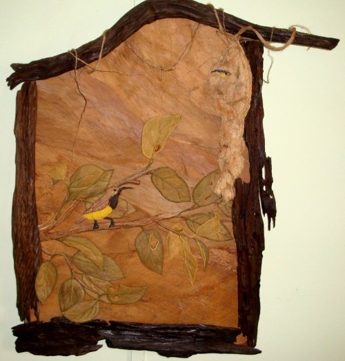 sunbirds wall hanging