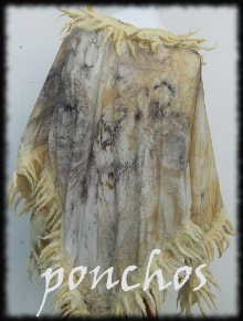 felt ponchos