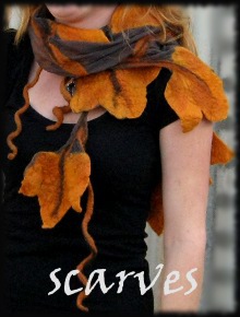 felt scarves