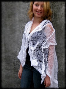 white wedding shawls